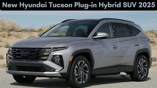It Has a Sharper Appearance.. New Hyundai Tucson Plug-in Hybrid SUV 2025