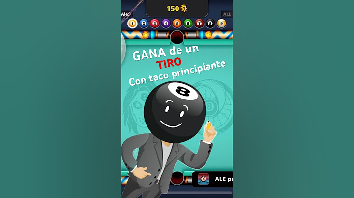 SAQUE para GANAR de un TIRO con TACO PRINCIPIANTE #8ballpool #8bp #9ballpool #8pool #español