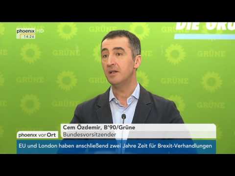 Pressekonferenz B'90/Grüne: Cem