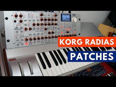 Korg Radias - 28 free custom patches