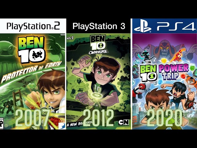 Ben 10 Game Evolution 2007 - 2022 - BiliBili