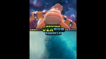 Bowser vs Godzilla | #shorts #vs #vsbattle #edit #debate