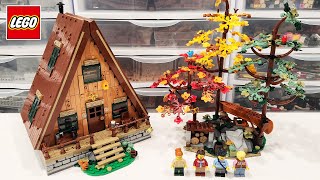 LEGO AFrame Cabin Detailed Review! A Beauty!