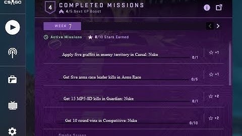 Week 7 Operation Shattered Web missions Leaked - CSGO Counter Strike Global Offense Challenges 2020