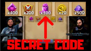 I have the Secret Code | 15k gems and 500 Magic Powders | Android English server only | Castle Clash screenshot 1