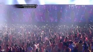 Super junior  sorry sorry at closing ceremony asian games 2018