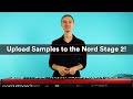 How to Upload Samples to the Nord Stage 2