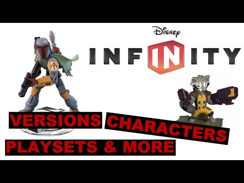 Disney Infinity - Characters, Compatibility, Playsets & Versions