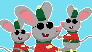 Christmas Version: Three Blind Mice | Nursery Rhymes and Kids Songs |