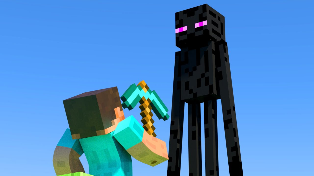 How To Kill Endermen in Minecraft softbody simulation