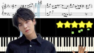 Video thumbnail of "BTS (방탄소년단) SUGA - Interlude: Shadow 《Piano Tutorial》 ★★★★★"