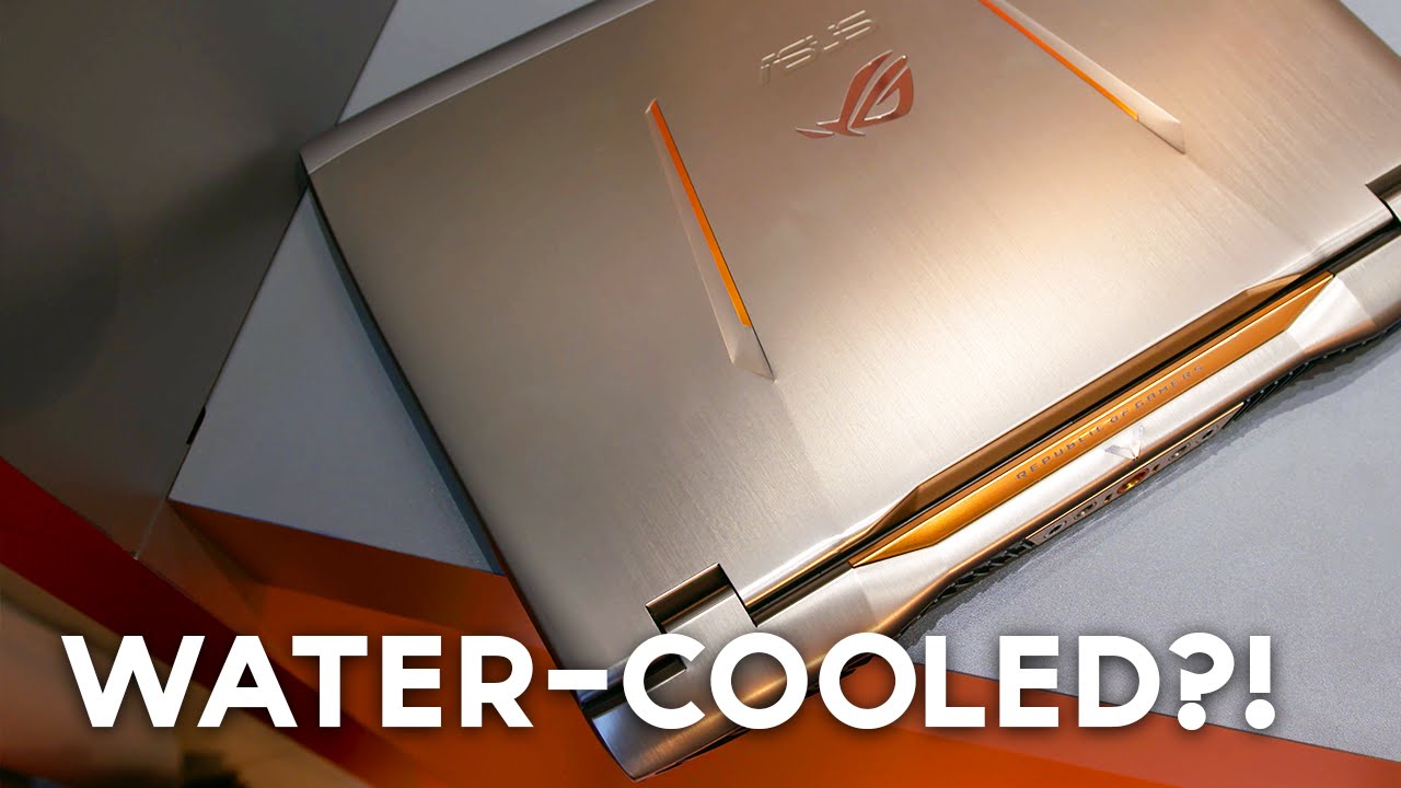 First WaterCooled Gaming Laptop!? (ASUS ROG GX700) YouTube