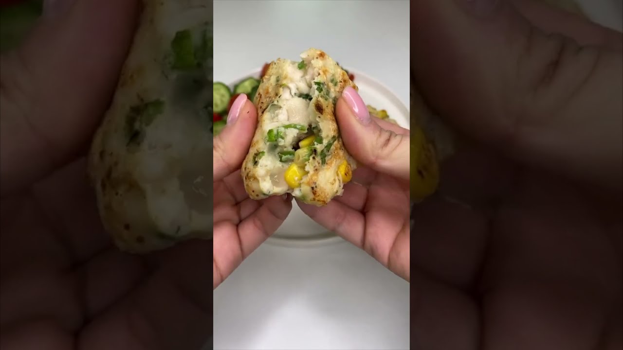 Diet chicken cutlets with CORN! Healthy recipe \\ shorts cooking video