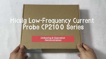 Micsig CP2100 Series Current Probe - Overview & Demo