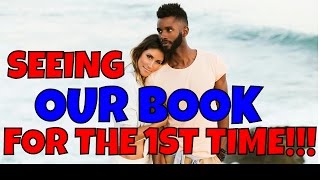 Seeing our books for the first time in a store