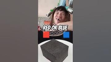 GUESS WHAT RED OR BLUE #viral #trending