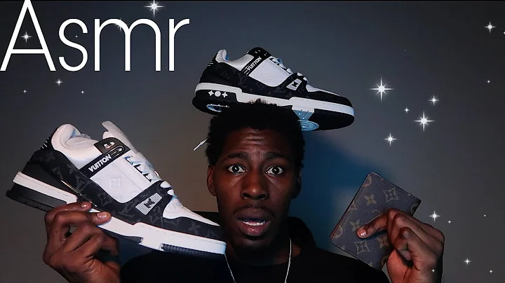 ASMR| Louis Vuitton shoe unboxing😴👟(amazing tingles)