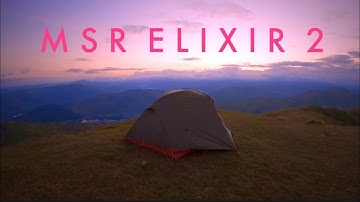 MSR ELIXIR 2 REVIEW | in the field test and review | summit camp Ben Ledi
