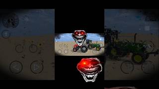Real Life vs Game Tractor Tochan Challenge! 🚜🔥 #shorts