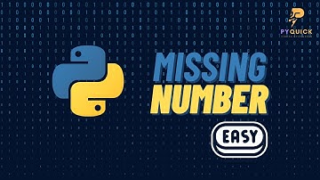 PYTHON TUTORIAL: How to find the missing number in a list of consecutive numbers