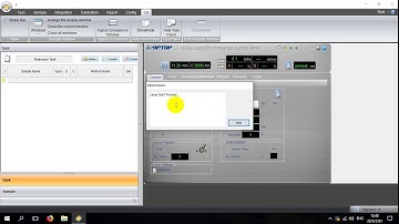 HPLC LC1620 Scilution  DETECTOR ON LAMP AND SET WAVE LENGTH