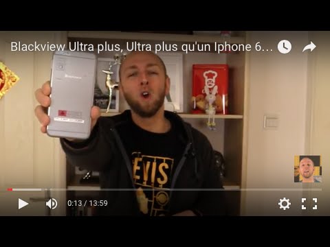 Blackview Ultra plus, Ultra plus qu'un Iphone 6 plus