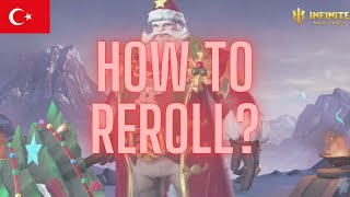 Infinite Magicraid - HOW TO REROLL? | RR Nasıl Atılır?