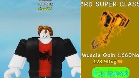 [Lifting Simulator]3RD SUPER CLASS