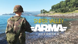 Arma Reforger (SK/CZ) #03 - Sniper Valley E1 - Singleplayer │SLOVAK GAMEPLAY│