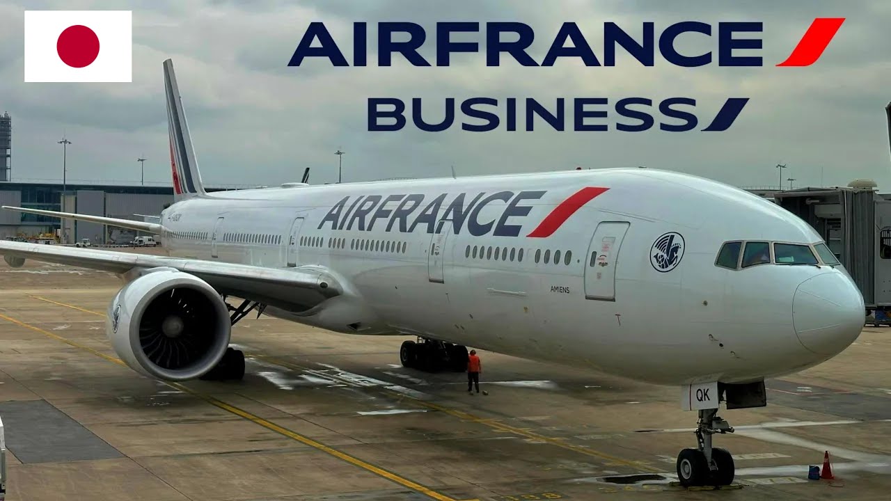 New Business Class  🇫🇷 Paris - Tokyo 🇯🇵 + First Class lounge ! Air France Boeing 777  [FLIGHT REPORT