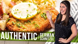 How to Make Authentic German Schnitzel | The Stay At Home Chef