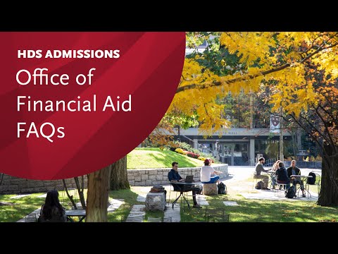 Harvard Divinity School Admissions 2026 | Office of Financial Aid FAQs