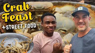 KINGS of Kingston Jamaica Street Food! Crab Feast, Soup & Pig Tail with @YaadLifesGood