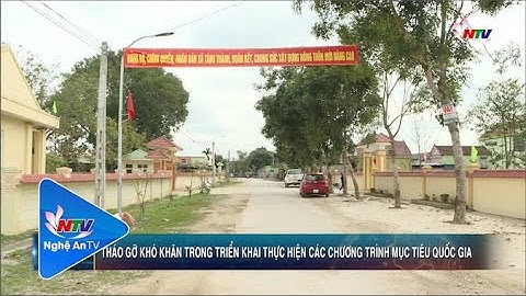 Tháo gỡ khó khăn trong triển khai thực hiện các chương trình mục tiêu Quốc gia
