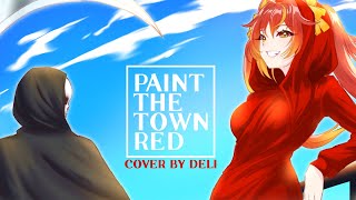 ♢ Paint the town red - Doja Cat 「 Cover by Deli 」♢ Resimi