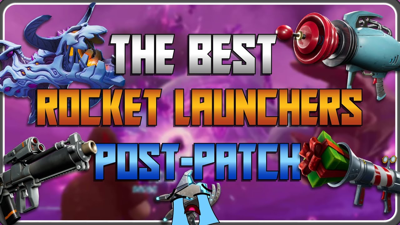 The Best Rocket Launchers In STW Post-Patch! - YouTube