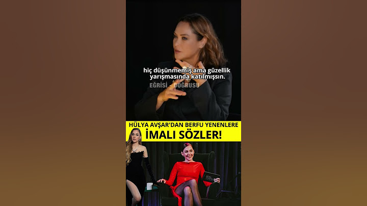 Hülya Avşar'dan Berfu Yenenler'e İmalı Sözler!