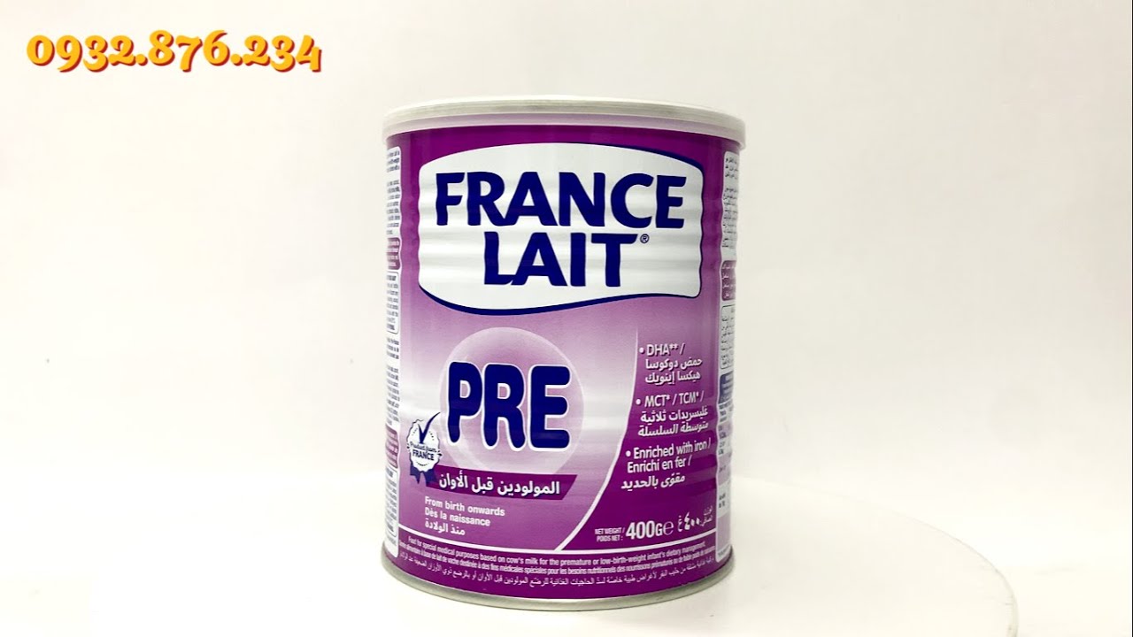 France Lait Pre , for Preterm , 400gm