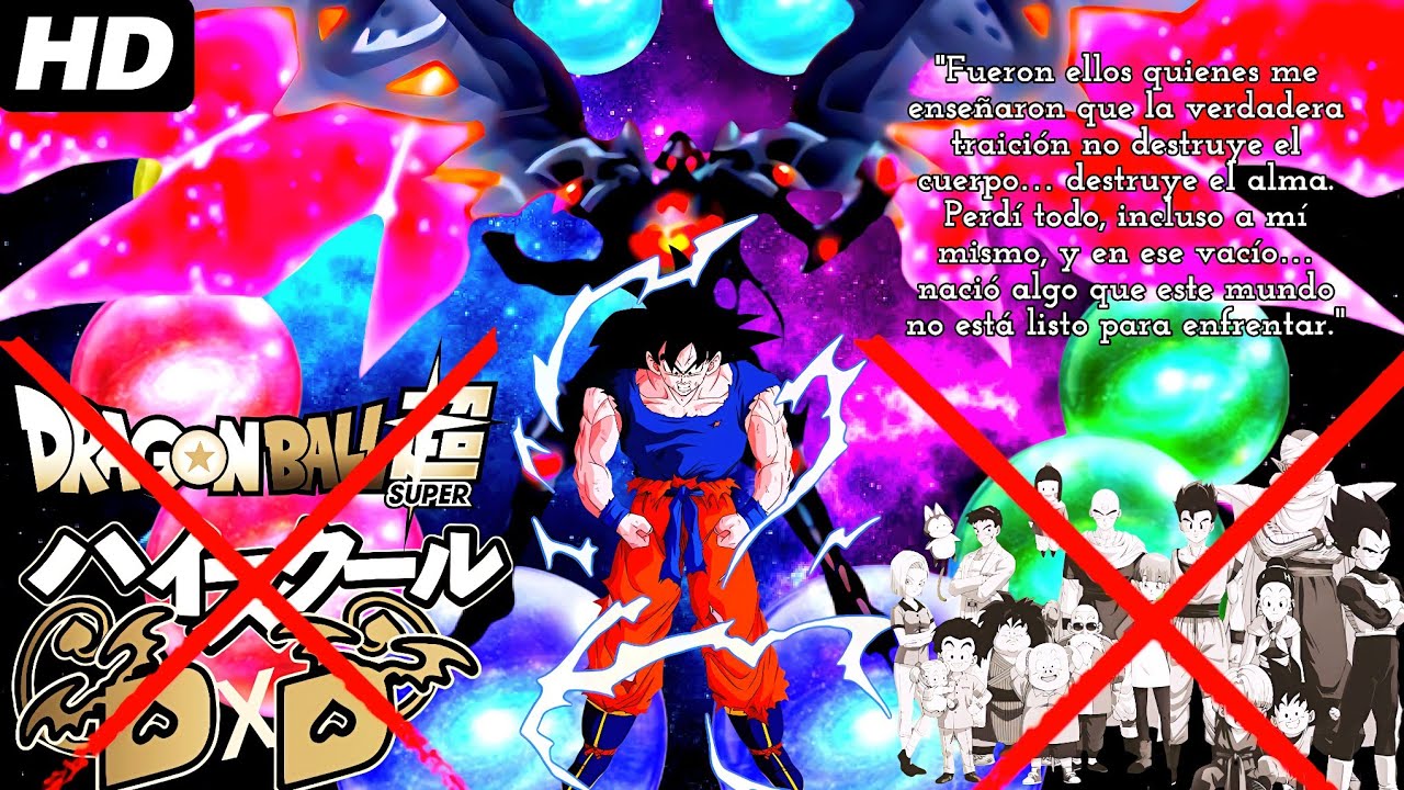 La traición que destruyó a Goku… y creó al Dragón Emperador Oscuro en DxD HISTORIA COMPLETA