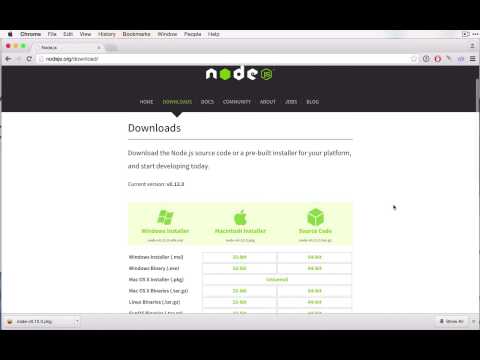 Node.js From Scratch: Installation