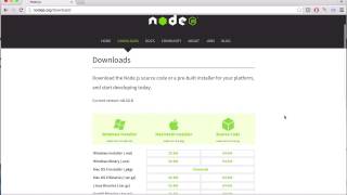 Node.js From Scratch: Installation