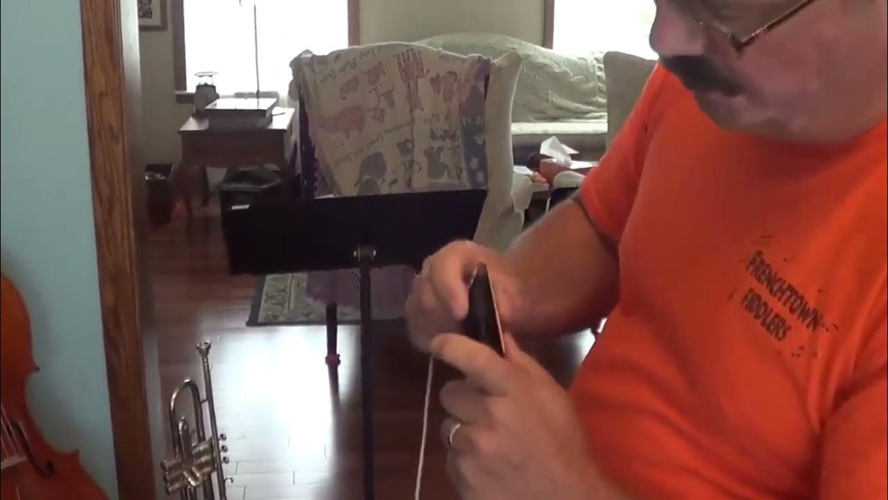 how to tie a string ligature Hakam Din Period FOR SALE YouTube