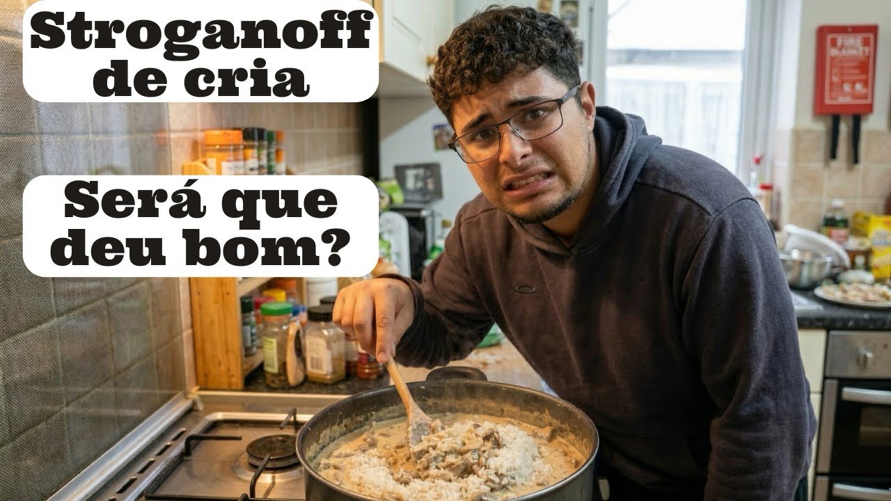 Fazendo Strogonoff de Cria (Será que ficou bom?)