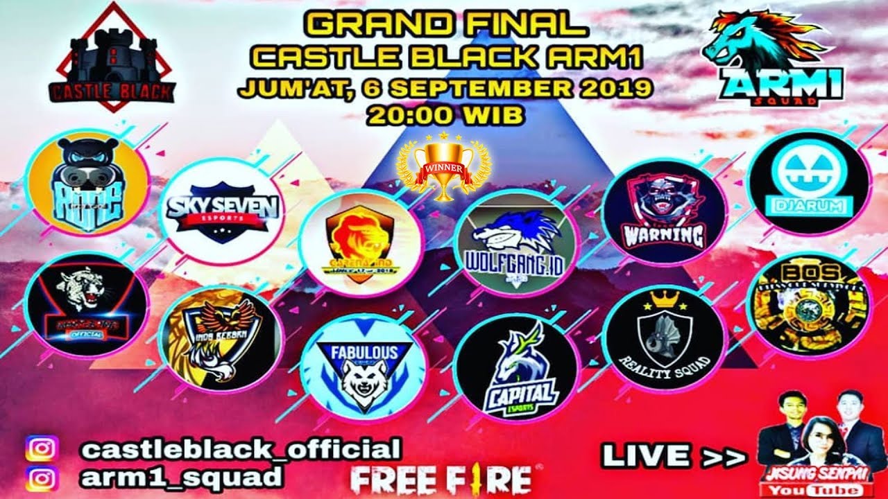 Grand Final Tournament Castle Black Arm1 2019 Free Fire
