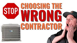 STOP Choosing The WRONG Contractor For Variable Speed AC Unit