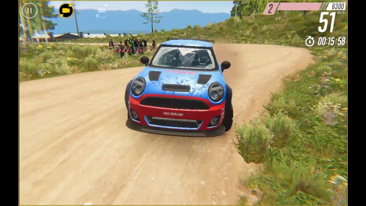 MINI John Cooper Works - Desafíos; Periferia (1521 m, Suelo 100%, +RC3) - CarX Rally