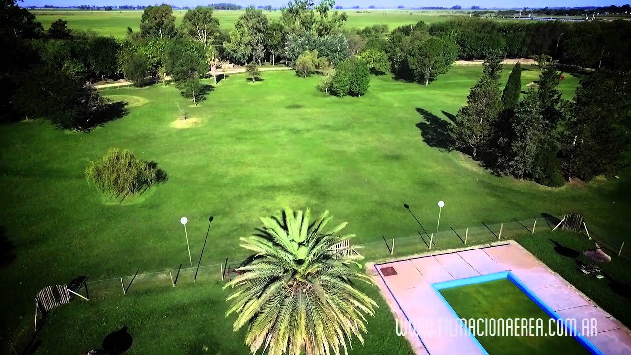 Balneario Carmen de Areco Vista Aérea YouTube