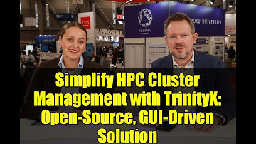 Simplify HPC Cluster Management with TrinityX: Open-Source, GUI-Driven Solution