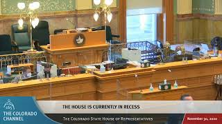 Colorado House 2020 First Extraordinary Session Day 001