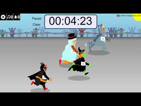 7 minute Fancy Dress Race timer